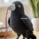 Amigurumi Black Crow – FREE Crochet Pattern