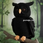 Amigurumi Black Owl – FREE Crochet Pattern