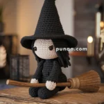 Amigurumi Black Witch – FREE Crochet Pattern