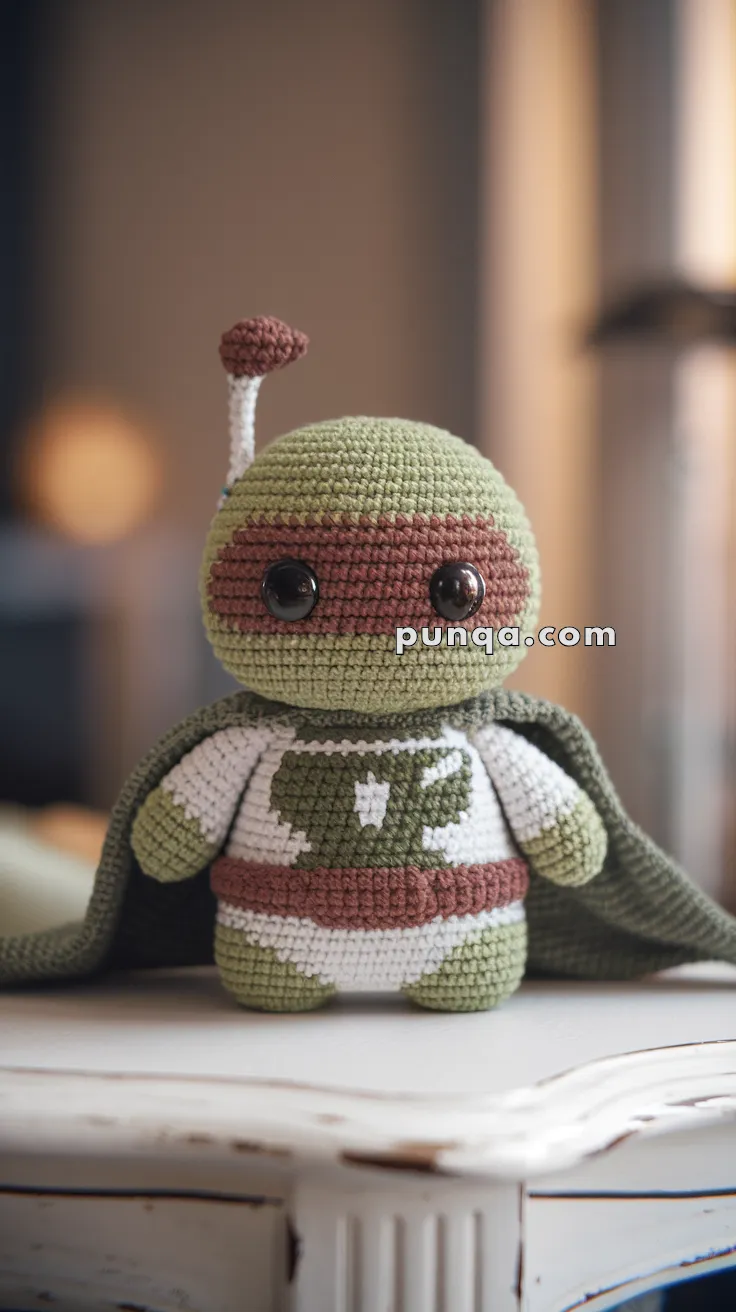 Amigurumi Boba Fett – FREE Crochet Pattern