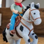 Amigurumi Bucking Bronco – FREE Crochet Pattern