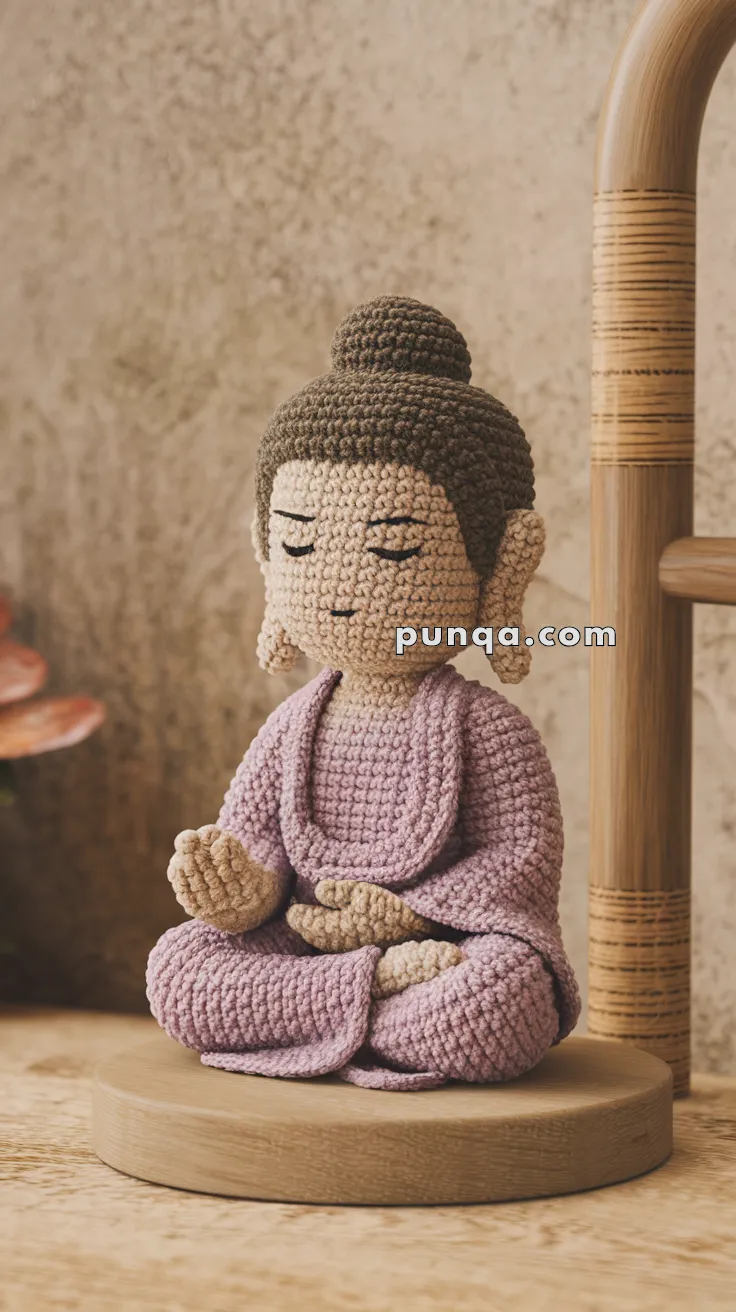 Amigurumi Buddha Statue – FREE Crochet Pattern