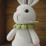 Amigurumi Bunny Keychain – FREE Crochet Pattern