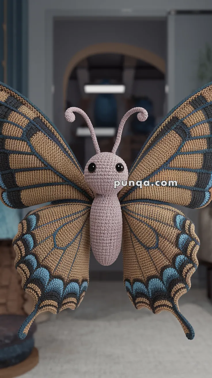 Amigurumi Butterfly – FREE Crochet Pattern