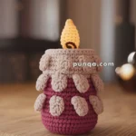 Amigurumi Candle – FREE Crochet Pattern
