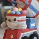 Amigurumi Cement Mixer – FREE Crochet Pattern