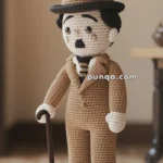 Amigurumi Charlie Chaplin – FREE Crochet Pattern