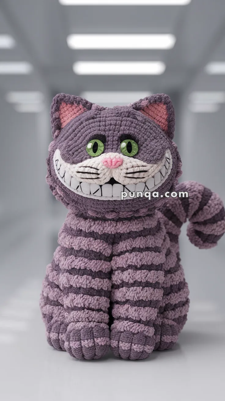 Amigurumi Cheshire Cat – FREE Crochet Pattern