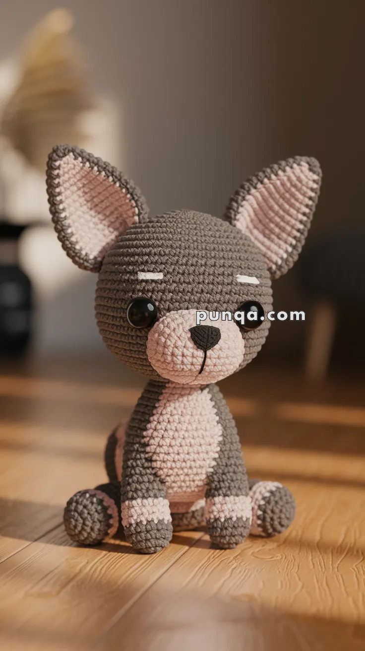 Amigurumi Chihuahua – FREE Crochet Pattern