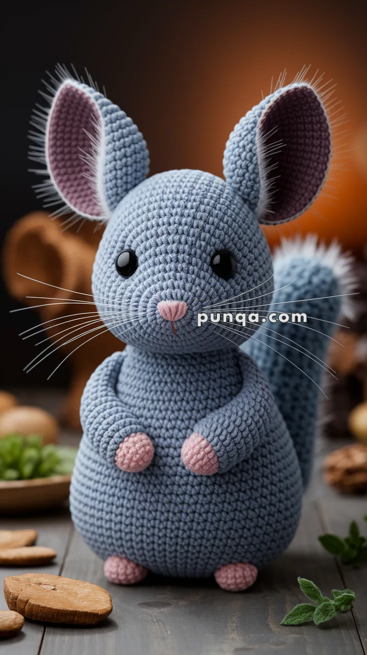 Amigurumi Chinchilla – FREE Crochet Pattern
