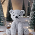 Amigurumi Christmas Polar Bear Cub – FREE Crochet Pattern