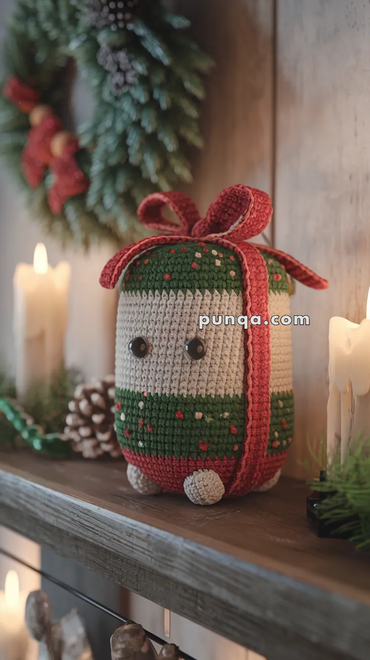 Amigurumi Christmas Present – FREE Crochet Pattern