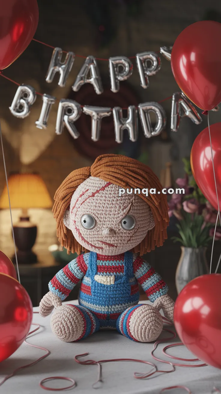 Amigurumi Chucky – FREE Crochet Pattern