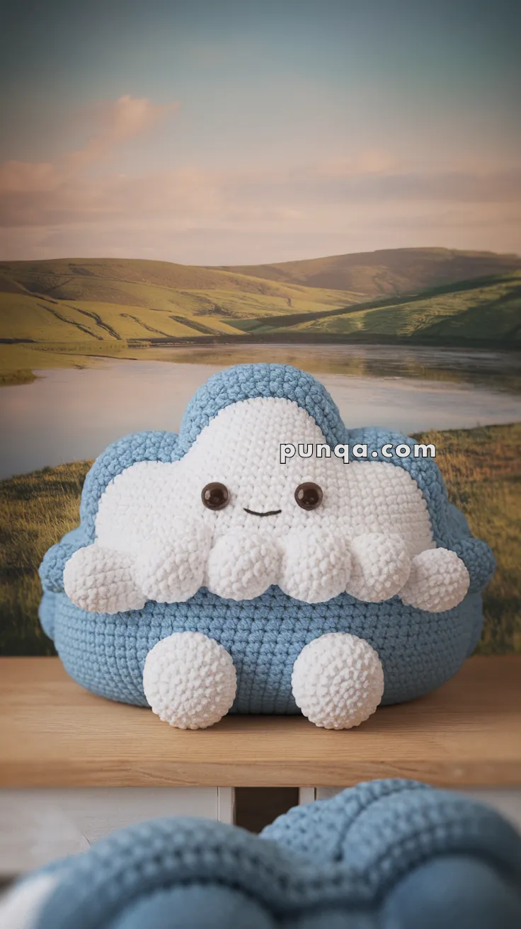 Amigurumi Cloud – FREE Crochet Pattern