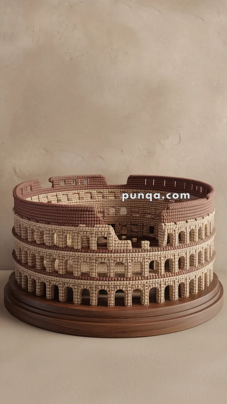 Amigurumi Colosseum – FREE Crochet Pattern