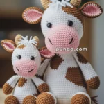 Amigurumi Cow With Calf – FREE Crochet Pattern