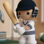 Amigurumi Cricket Player – FREE Crochet Pattern