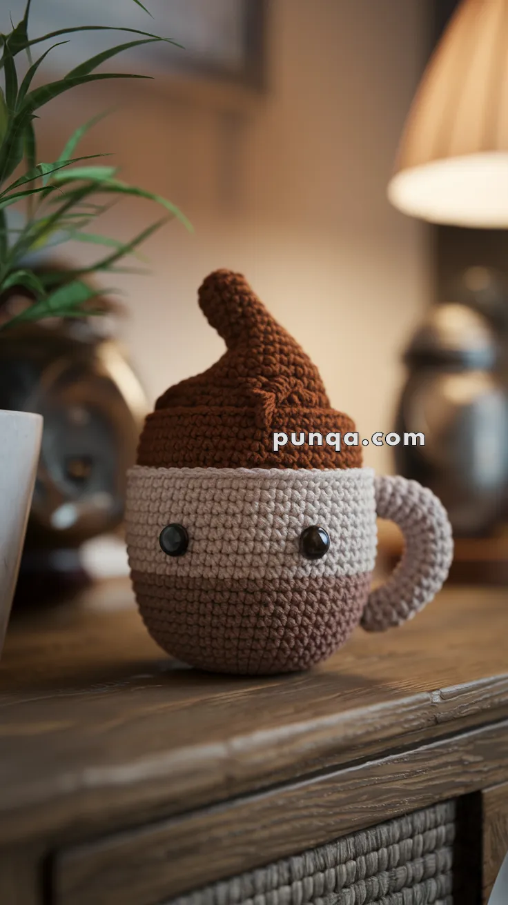 Amigurumi Cup Of Coffee – FREE Crochet Pattern