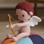 Amigurumi Cupid With Bow And Arrow – FREE Crochet Pattern