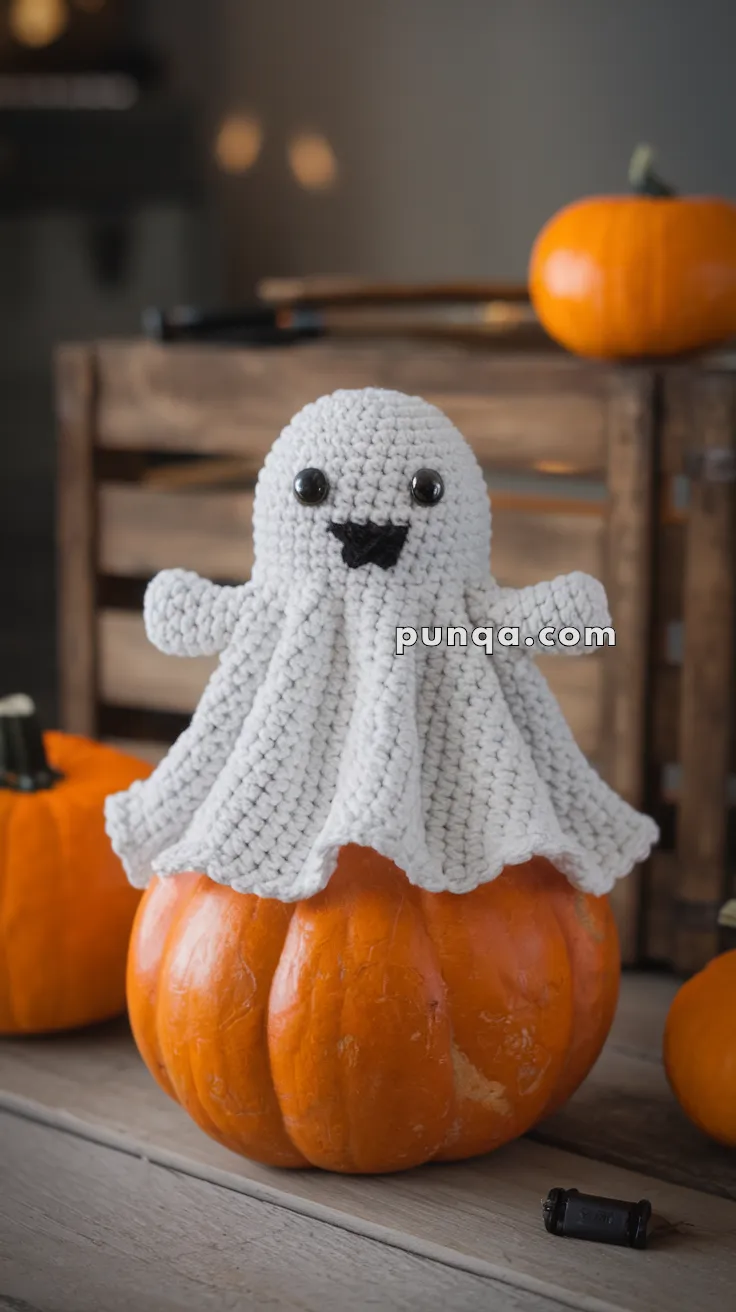 Amigurumi Cute Ghost – FREE Crochet Pattern