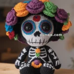 Amigurumi Día De Los Muertos Calavera – FREE Crochet Pattern