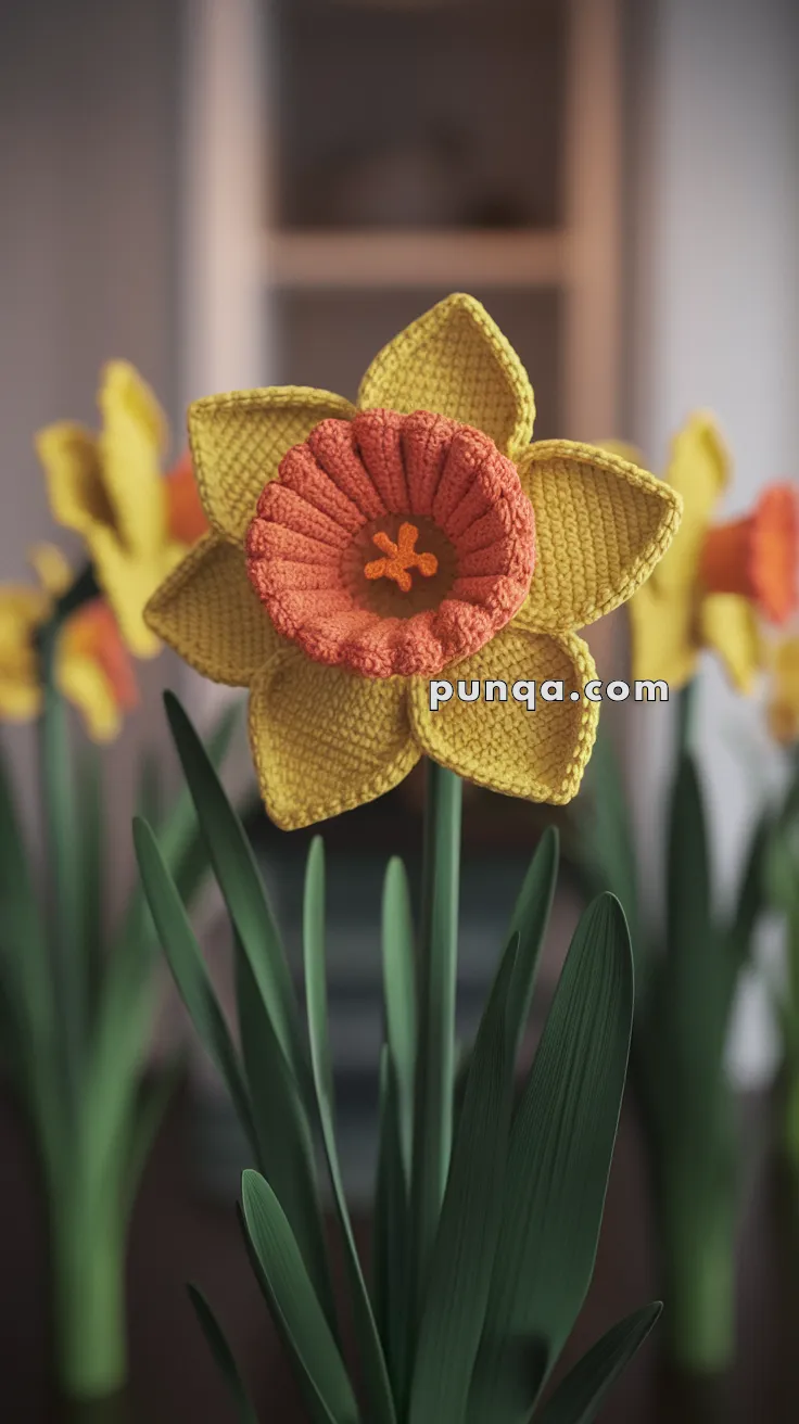 Amigurumi Daffodil – FREE Crochet Pattern