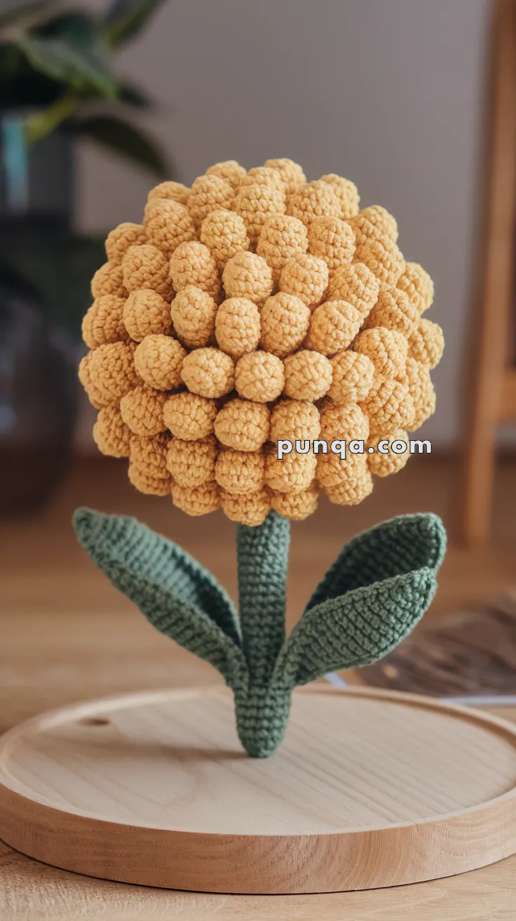 Amigurumi Dahlia – FREE Crochet Pattern