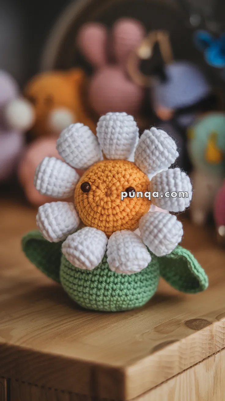 Amigurumi Daisy – FREE Crochet Pattern