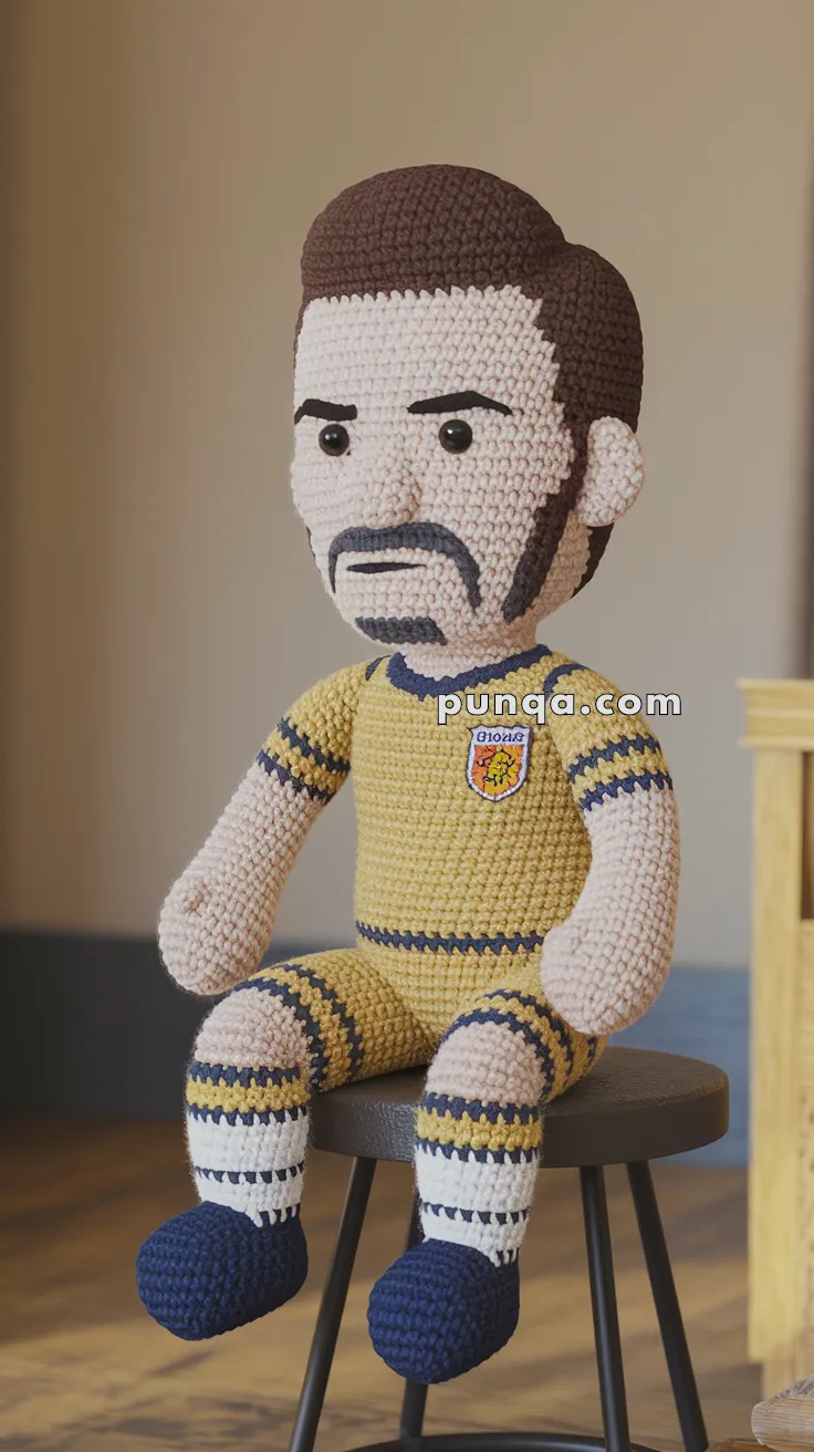 Amigurumi David Beckham – FREE Crochet Pattern