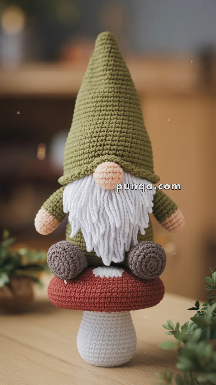 Amigurumi David The Gnome – FREE Crochet Pattern