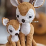 Amigurumi Deer With Fawn – FREE Crochet Pattern