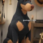 Amigurumi Doberman – FREE Crochet Pattern