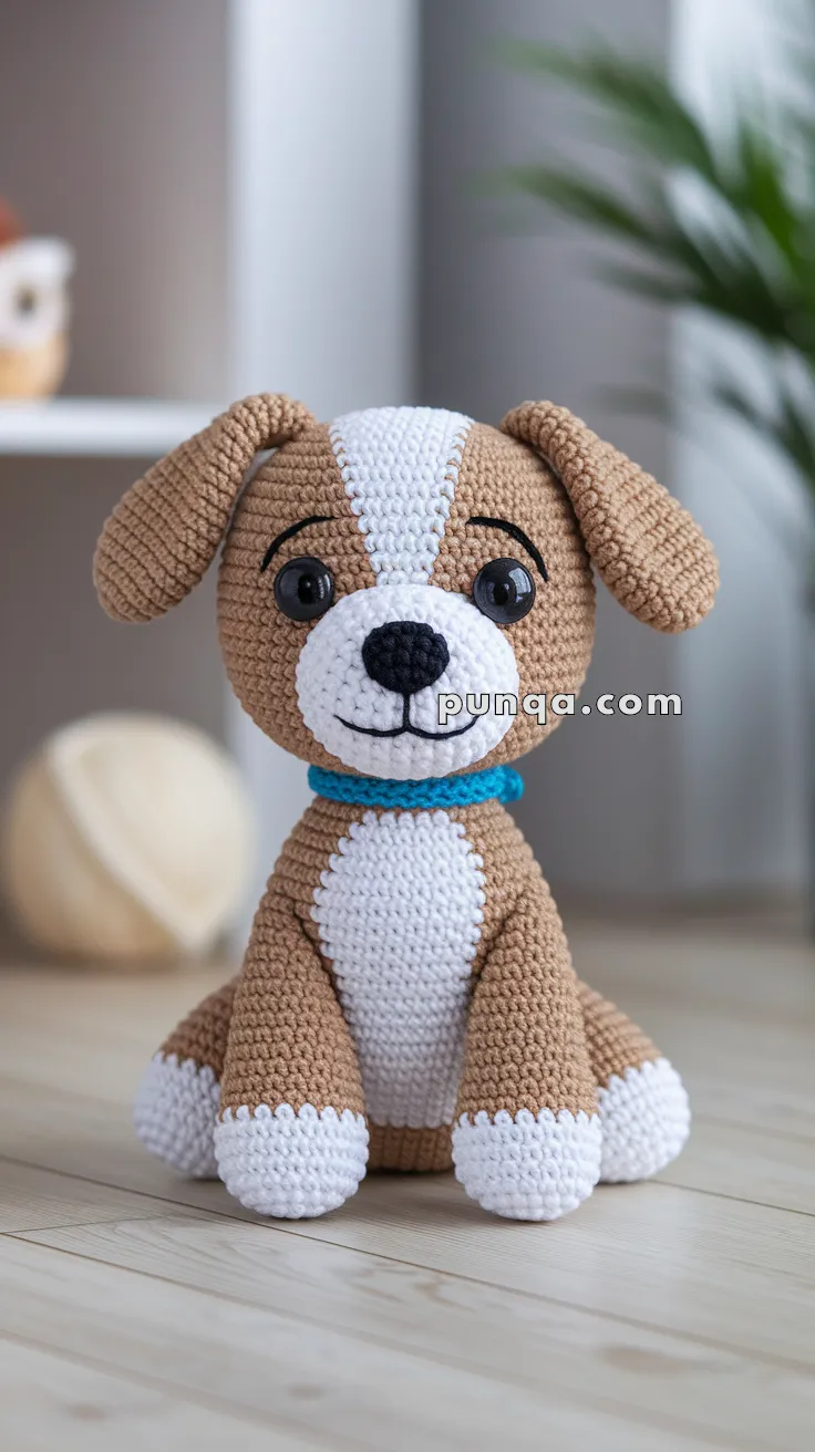 Amigurumi Dog Pup – FREE Crochet Pattern