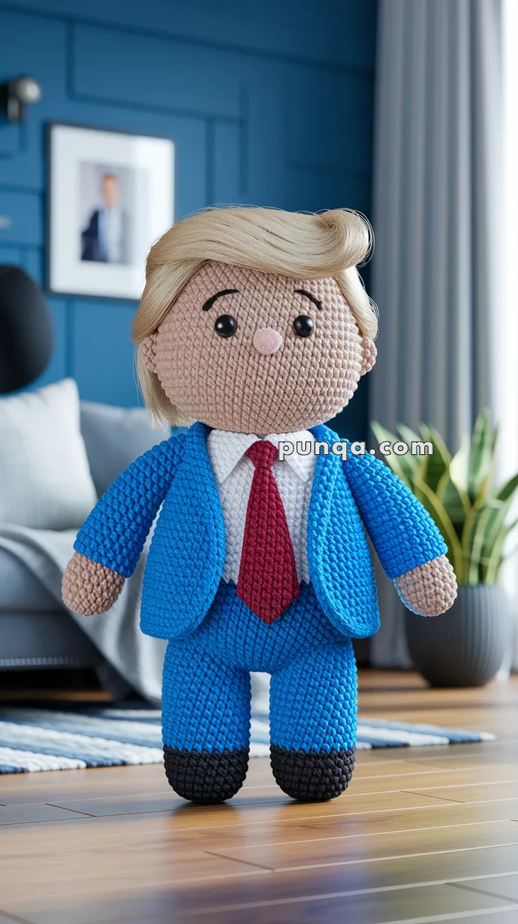 Amigurumi Donald Trump – FREE Crochet Pattern