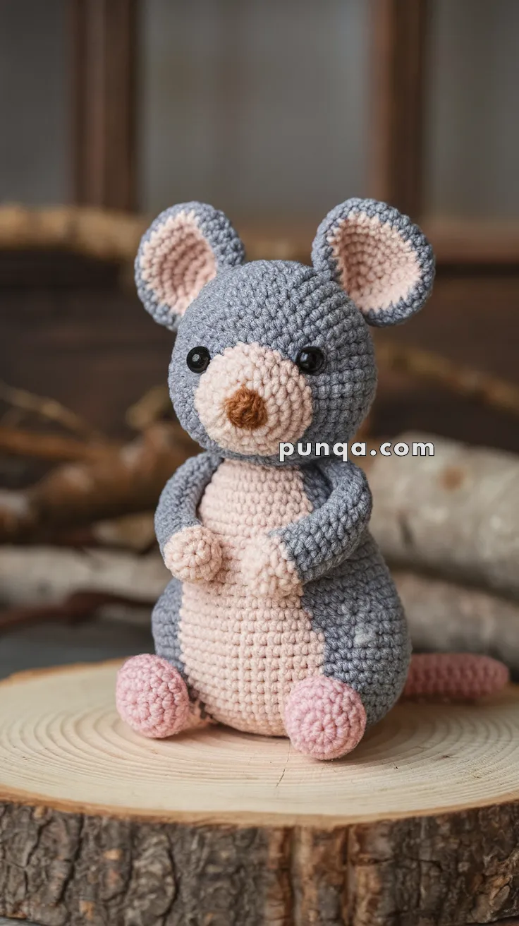 Amigurumi Dormouse – FREE Crochet Pattern
