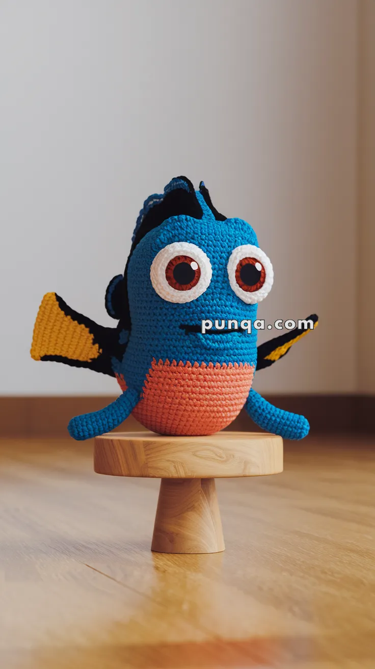Amigurumi Dory – FREE Crochet Pattern