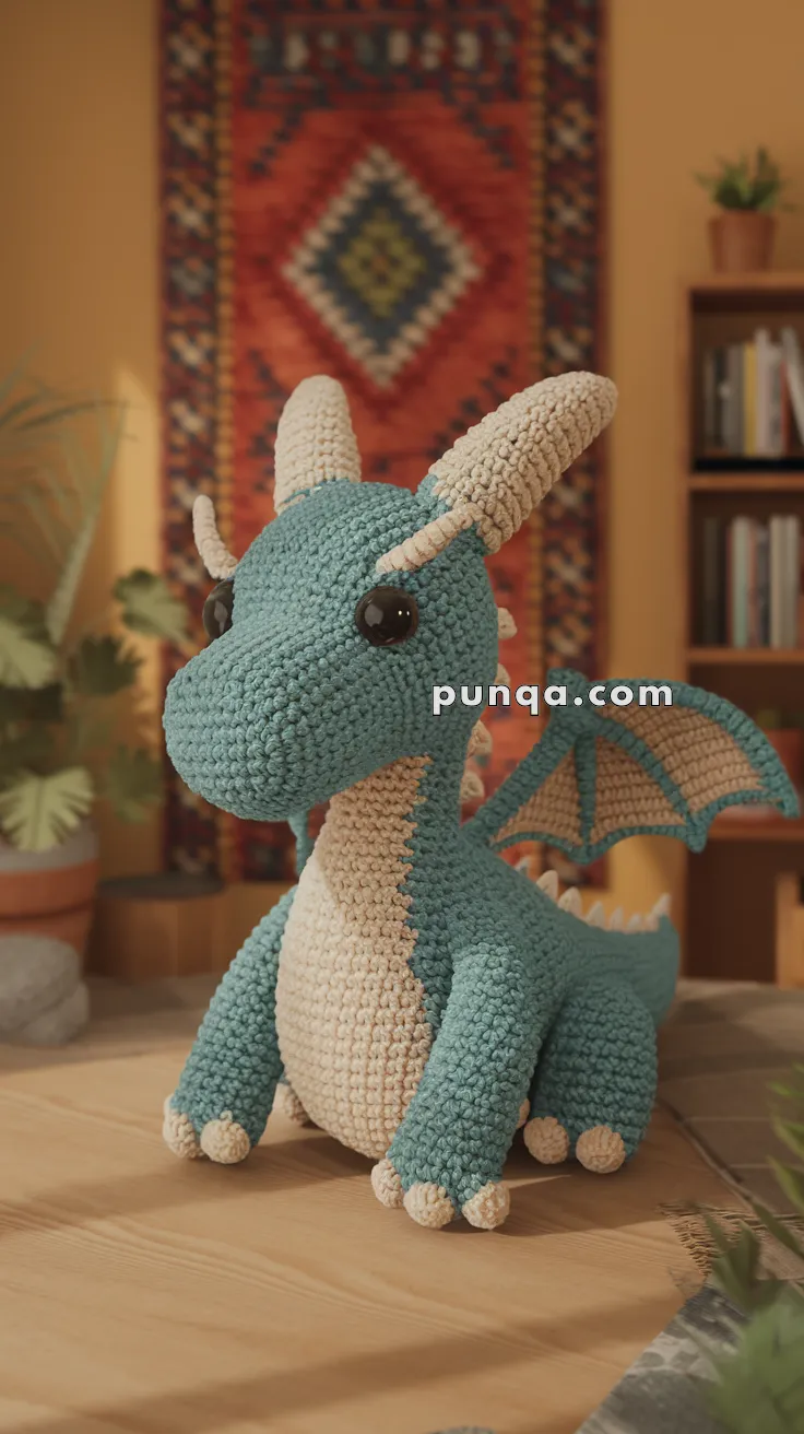 Amigurumi Dragon – FREE Crochet Pattern