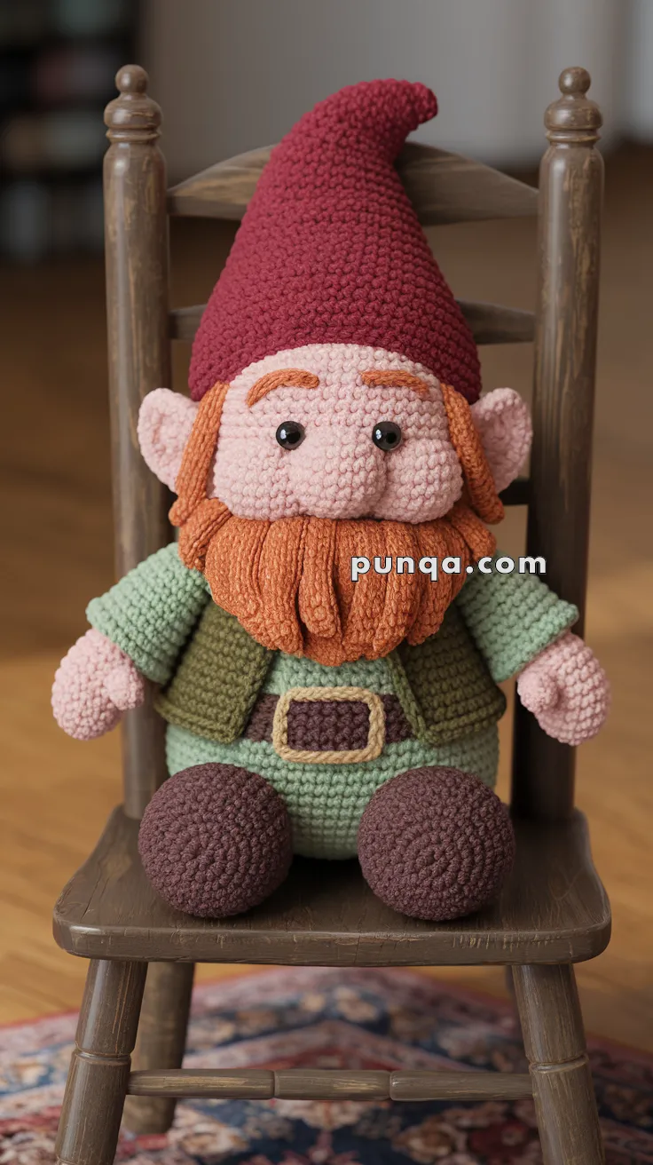 Amigurumi Dwarf – FREE Crochet Pattern