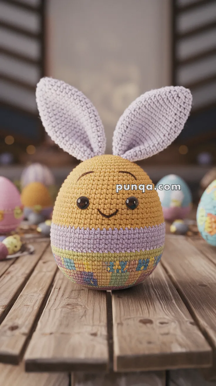 Amigurumi Easter Egg Bunny – FREE Crochet Pattern