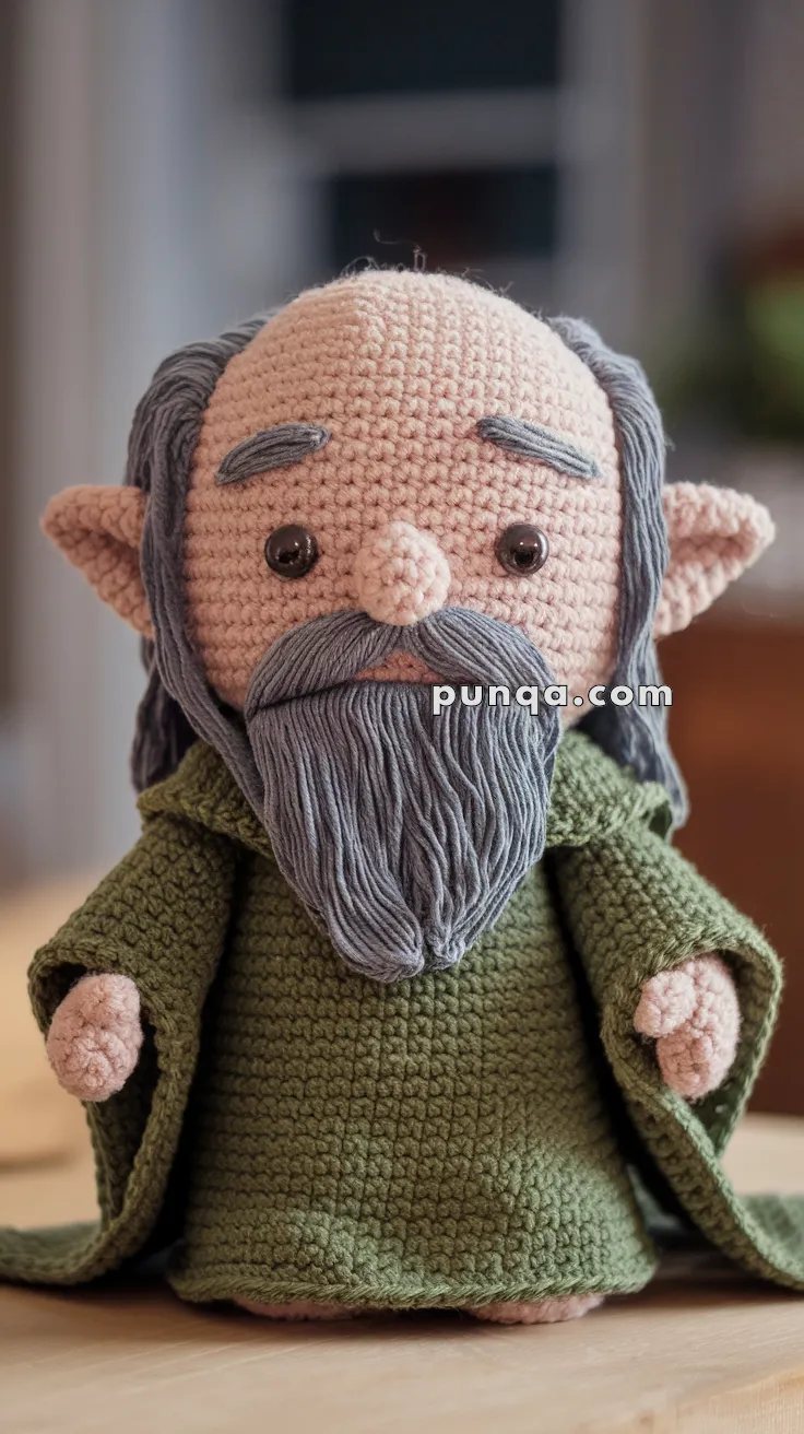Amigurumi Elrond – FREE Crochet Pattern