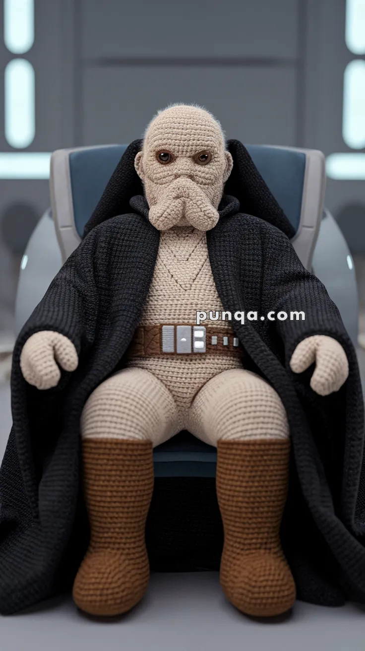 Amigurumi Emperor Palpatine – FREE Crochet Pattern