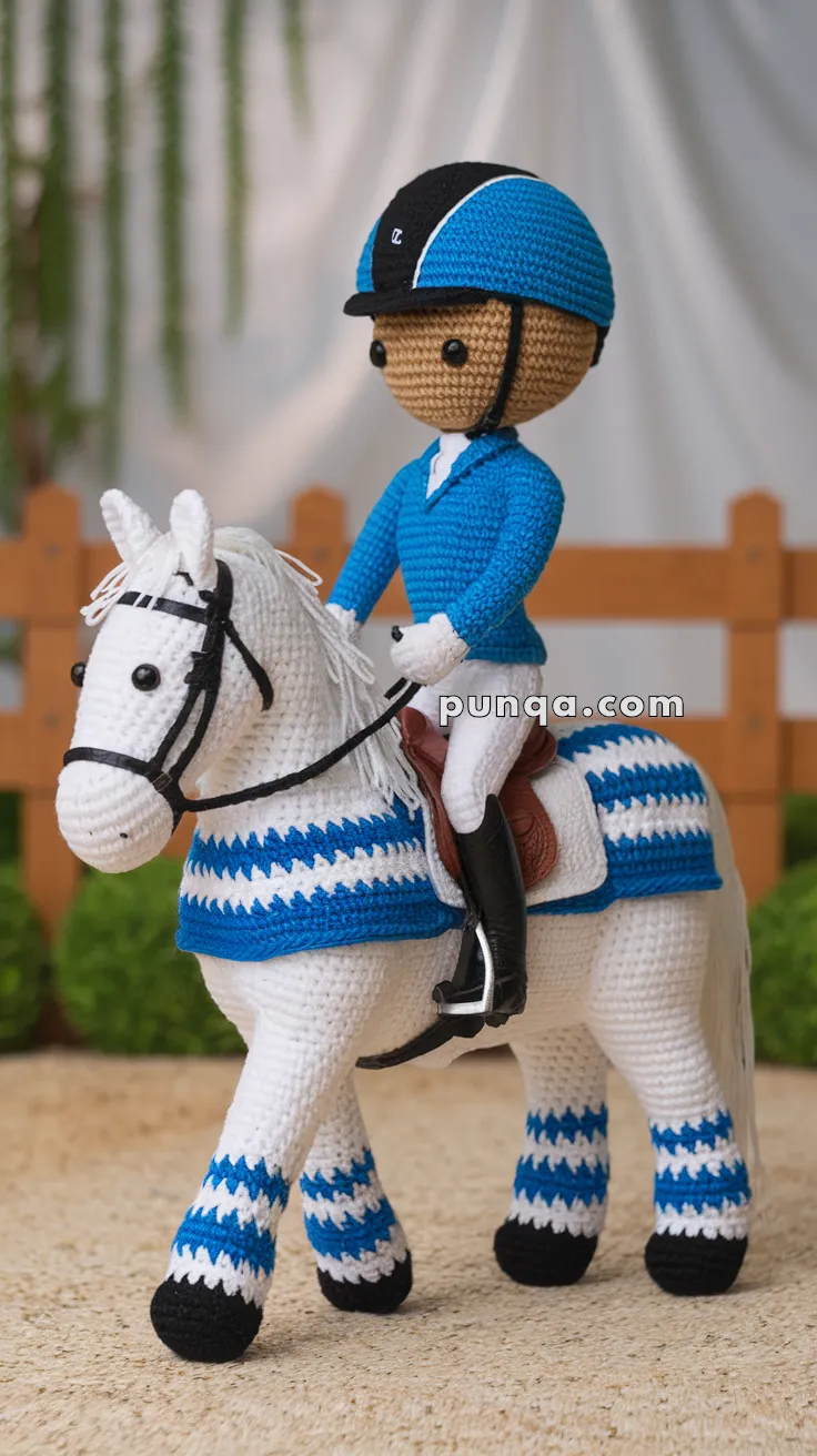 Amigurumi Equestrian – FREE Crochet Pattern