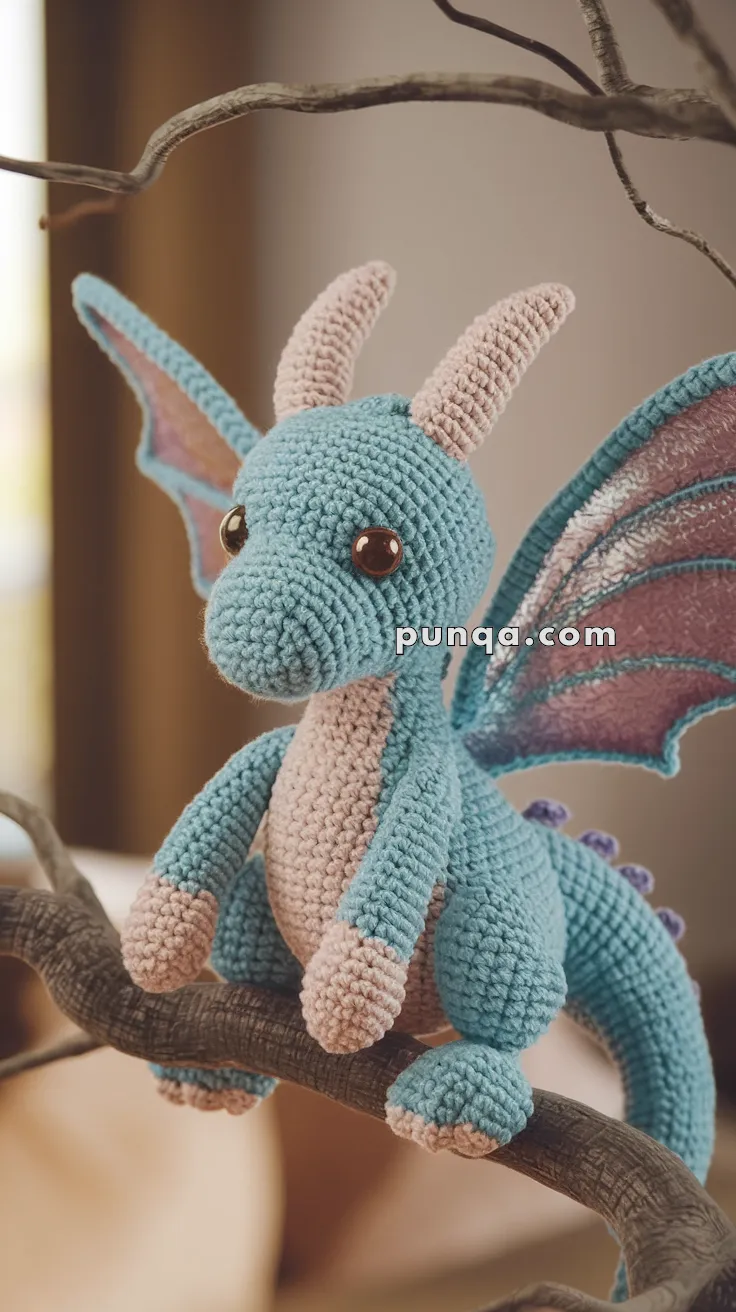 Amigurumi Fairy Dragon – FREE Crochet Pattern