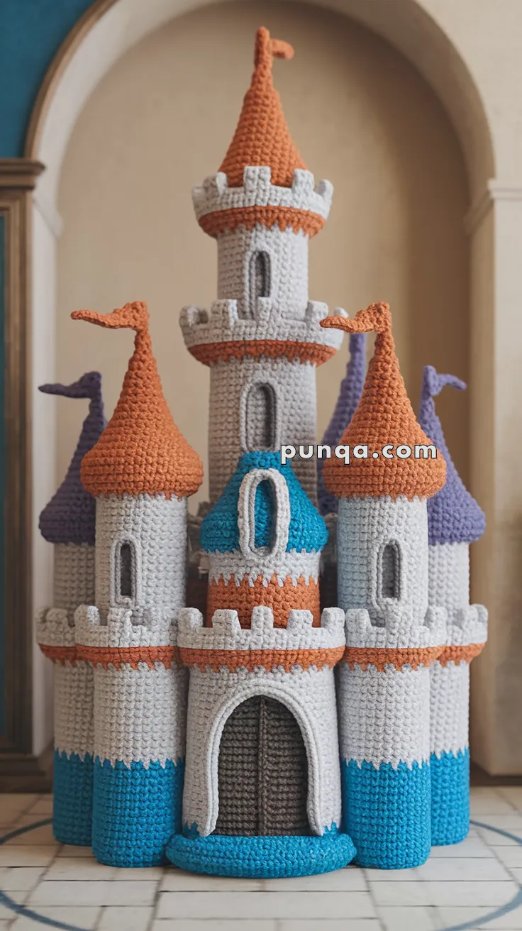 Amigurumi Fairytale Castle – FREE Crochet Pattern