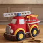 Amigurumi Fire Truck – FREE Crochet Pattern