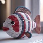 Amigurumi Fish Fridge Magnet – FREE Crochet Pattern