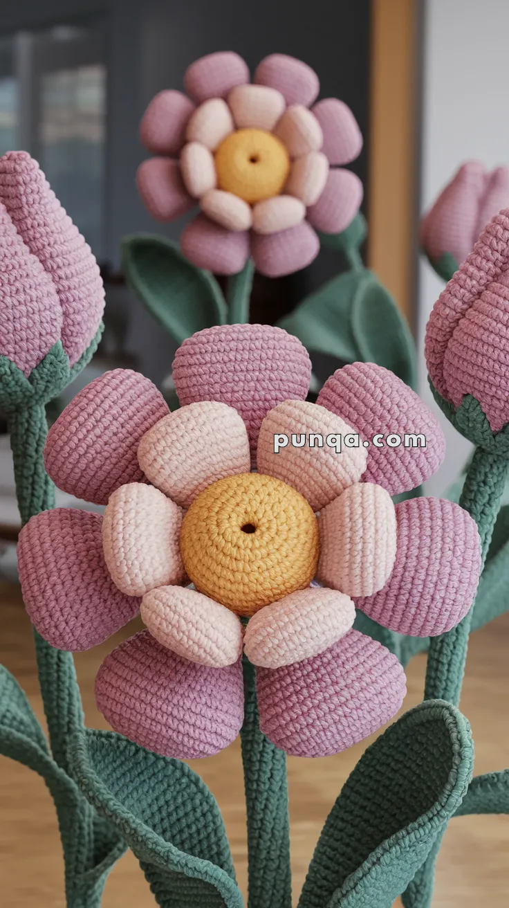 Amigurumi Flower – FREE Crochet Pattern