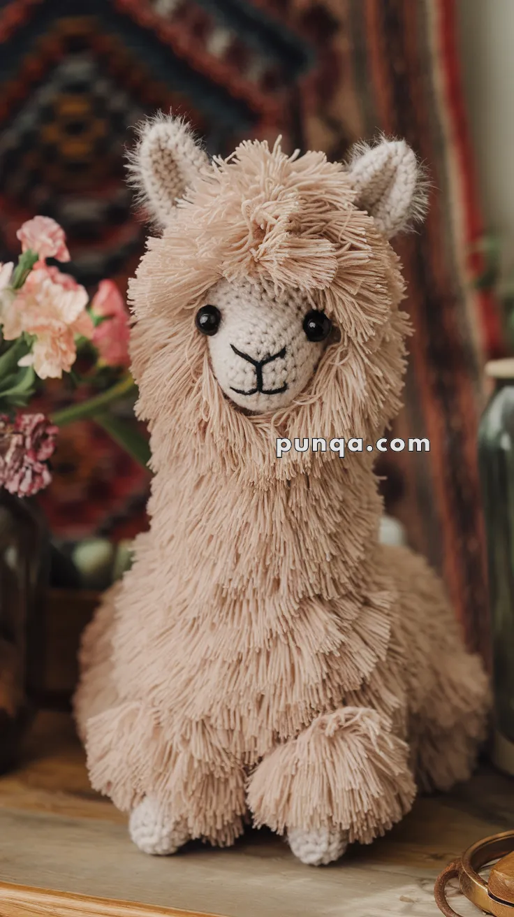 Amigurumi Fluffy Alpaca – FREE Crochet Pattern