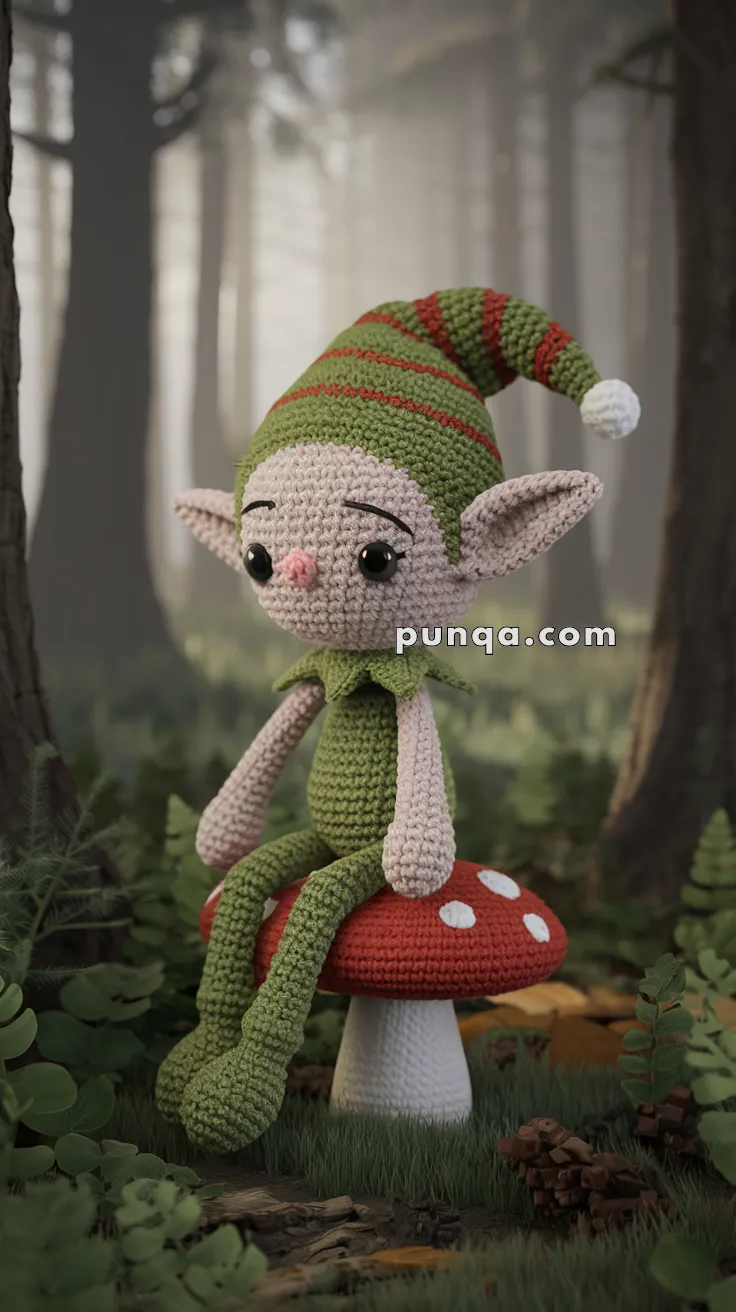 Amigurumi Forest Elf – FREE Crochet Pattern