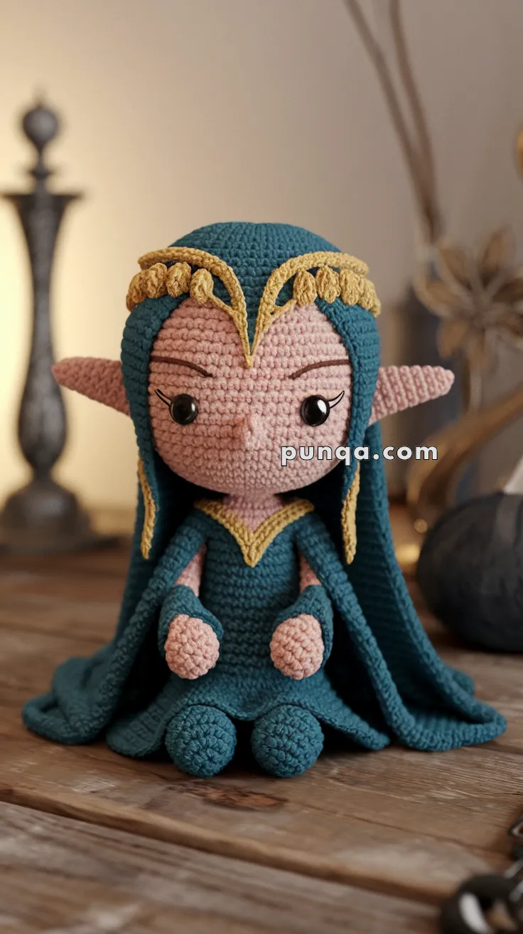 Amigurumi Galadriel – FREE Crochet Pattern